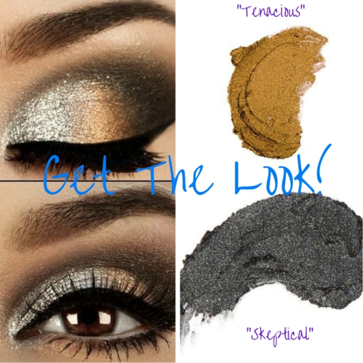 How gorgeous is this? Re-create this look using Younique Splurge Cream Eyeshadows in colors Tenacious and Skeptical. Smudge a black liner on your upper and lower lashlines and finish with a coat of 3D Fiber Lash Mascara. 